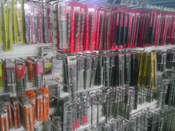 ドリル刃コーナー